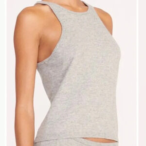 Staud Ayana Wool Blend Racerback Tank